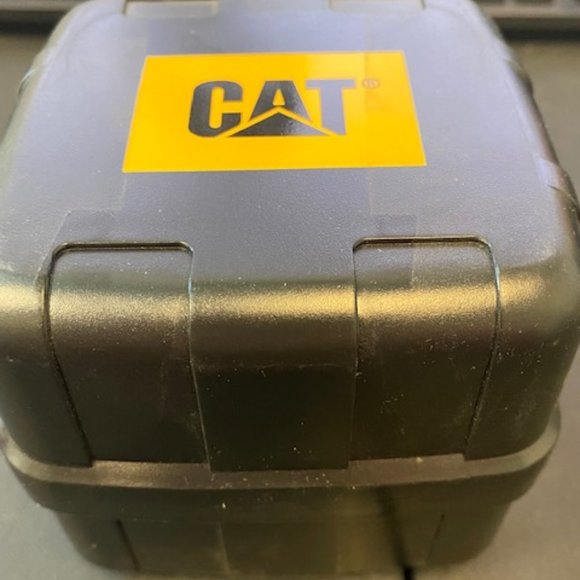 CAT Watch Men's Bold II Stainless Steel Analog-Quartz Watch/Silicone Band, Black - Picture 7 of 8